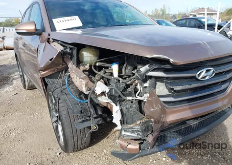 2016 Hyundai Tucson Sport from USA, damaged, VIN KM8J33A2XGU157692